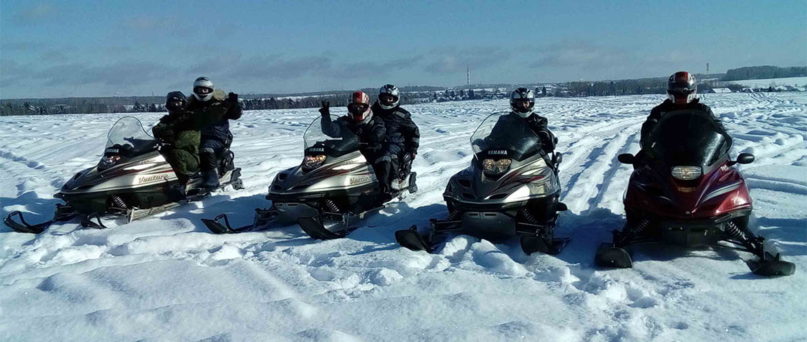 Прокат снегоходов в Подмосковье: прокат снегохода Yamaha с инструктором